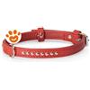 Camon Dog Collare Borchie Sfere Rosso (30x600) - Confezione Da 1 Pezzo