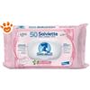 Elanco Sano e Bello Dog & Cat Salviette Detergenti Balsamo - Confezione Da 50 Salviette