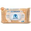 Elanco Sano e Bello Dog & Cat Salviette Detergenti Fiori D'Agrumi - Confezione Da 50 Salviette