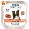 Unipro Dog Adult Zero Glutine Salmone - Vaschetta Da 150 Gr - CONFEZIONE RISPARMIO