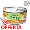Oasy Cat Natury Soft Jelly Pollo con Formaggio - Lattina Da 85 Gr - CONFEZIONE RISPARMIO
