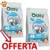 Oasy Dog Monoprotein Formula Adult Medium/Large con Trota - Sacco Da 10 Kg - CONFEZIONE RISPARMIO