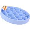 Zolux Dog Ciotola Antigoloso Silicone Ventosa Blu - L (21,5cm)