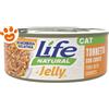 Life Cat Jelly Tonnetto con Carote - Lattina da 70 Gr - CONFEZIONE RISPARMIO
