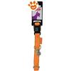 Zolux Dog Collare Regolabile Mac Leather Arancione - TG. 20 (20mm)