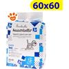Ferribiella Assorbello Easy (60x60) Tappetini Igienici Assorbenti - Confezione Da 100 Tappetini - CONFEZIONE RISPARMIO