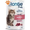 Monge Fresh Cat Kitten Paté con Bocconcini Ricco in Manzo - Bustina Da 85 Gr - CONFEZIONE RISPARMIO