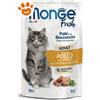 Monge Fresh Cat Adult Paté con Bocconcini Ricco in Pollo con Ortaggi - Bustina Da 85 Gr