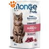 Monge Fresh Cat Sterilised Paté con Bocconcini Ricco in Manzo - Bustina Da 85 Gr - CONFEZIONE RISPARMIO