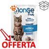 Monge Fresh Cat Sterilised Paté con Bocconcini Ricco in Aringa - Bustina Da 85 Gr - CONFEZIONE RISPARMIO