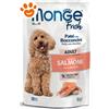 Monge Fresh Dog Adult Paté con Bocconcini ricco in Salmone - Bustina Da 85 Gr - CONFEZIONE RISPARMIO