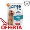Monge Fresh Dog Adult Patè con Bocconcini ricco in Tonno - Bustina Da 85 Gr - CONFEZIONE RISPARMIO