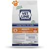 Vet Line Dog Adult Pesce con Erbe Aromatiche - Sacco Da 3 Kg