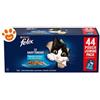 Purina Cat Felix le Ghiottonerie con Pesce in Gelatina - Offerta [PREZZO A CONFEZIONE] Quantità minima 2, Confezione Da 44×85 Gr
