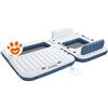 Bestway Isola Galleggiante 3 in 1 Bloc Party (268x234x30cm) Art. 43964 - Confezione Da 1 Pezzo