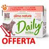 Almo Nature Cat Daily Grain Free Tetra Recart Mousse con Salmone - Confezione Da 90 Gr - CONFEZIONE RISPARMIO