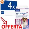 Virbac Dog Prevendog Collari 60 cm 0-25 Kg - Offerta [PREZZO A CONFEZIONE] Quantità minima 4, Confezione Da 2 Collari