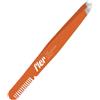 Fler Pinzetta Sopracciglia Con Pettinino Solid Orange Punta piatta a taglio obliquo Pinzette