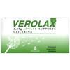 ANGELINI SpA Verolax Adulti 18 Supposte da 2,25 g - Supposte contro la Stitichezza
