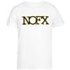 Suzetee NOFX Punk in Drublic T-Shirt Bianca da Uomo A Maniche Corte