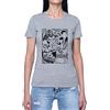 Hopestly Twin Peaks Cafe Maglietta da Donna a Maniche Corte Casual Leggera Girocollo Grigio Women's Tshirt Grey Crew Neck S