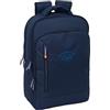 safta SPAGNOLO - Zaino per laptop da 15,6, con tasca per tablet e connettore USB, ideale per giovani di diverse età, comodo e versatile, qualità e resistenza, 29 x 15 x 44 cm