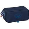 safta SPAGNOLO - Astuccio triplo grande, astuccio per bambini, ideale per bambini in età scolastica, comodo e versatile, qualità e resistenza, 21,5 x 8 x 10 cm