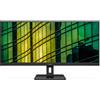 AOC U34E2M Monitor PC 86,4 cm (34) 3440 x 1440 Pixel Wide Quad HD Nero