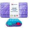 InMaterassi Guanciale Memory Ceramic Air DNA - Cuscino Ergonomico in Memory Foam Sfoderabile
