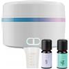 Silvercrest Diffusore Aromi Ultrasuoni Nebulizzazione Freddo LED 120ml 2 Oli