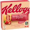 Kellogg's Barretta Morbida | Snack di Cereali al Gusto Fragola | con Frumento Integrale e Avena | Ricca di Fibre | 6 barrette da 37g (Confezione da 222g)