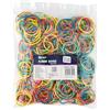 D.RECT Fascia Elastica 1.5x1.5mm 1/2 Circonferenza 40mm | Fascia Elastica per la Casa, il Lavoro, L'ufficio | Riutilizzabile, Durevole | Borsa Stabile da 100g | Colori Misti