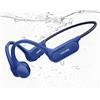 DOOGEEEco Cuffie a Conduzione Ossea, 10 Ore di Autonomia, IP68 Cuffie Sport Running Inalámbrico BT5.4 con Auricolari Aperti e Doppia Modalità MP3 da 32GB per Ciclismo, Nuoto Sott'acqua, Fitness