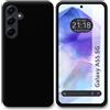 Tumundosmartphone Custodia in silicone gel TPU nera per Samsung Galaxy A55 5G