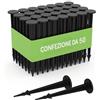 GARDENIX® 50 Pezzi TerraPEG Mini, Ancoraggio da per Giardino per Tessuto