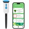 RISOON Sensore Intelligente di umidità del Suolo Wi-Fi con monitoraggio della Temperatura, sensore per Piante Wireless per Giardino, Prato, aiuola rialzata e Serra, Allarme App in Tempo Reale