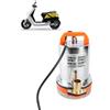 Cocoarm Pompa Sommergibile Solare, 12V CC, con Pannello Solare e Batteria, Sollevamento 8 M, per Irrigazione Giardino, Agricoltura, Stagni, Piscine