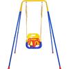 Funlio Altalena bambini 3-in-1, resistenza metallo, giochi indoor outdoor
