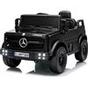 Tcaraiwen Auto Elettrica Bambini Mercedes-Benz Unimog 12V telecomando, Bluetooth, sicura
