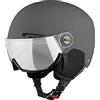 Alpina ARBER Visor, Casco da Sci Unisex-Adult, Grey Matt, 58-62