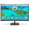 Philips Monitor Gaming 271E1SCA Monitor, Adaptive Sync 75 Hz, VA LED 27", 1920 x