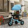 Triciclo per bambini, bicicletta per bambini, regalo di compleanno leggero e