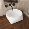 Scarabeo Yugo lavabo da appoggio, 5901, Yugo bianco [Lavabi > Lavabi da Appoggio]