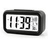 Gearmax LED sveglia digitale snooze di ripetizione Light-attivato sensore controluce la visualizzazione della temperatura e la data(Nero)