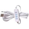 TONXX Cavo di prolunga dimmer LED DC5V Cavo di Alimentazione Porta USB Controller dimmer per luci a LED, luci a Nastro, luci a Nastro
