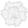 QBL® Gripseal Sacchetti (40 x 40 mm, confezione da 100), resistenti, con chiusura a zip, sacchetti trasparenti versatili per conservare alimenti, gioielli e altro ancora