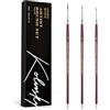 golden maple Sable Paint Brush Set