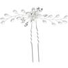 Gogogmee 3 Pezzi Fermagli Artigianali con Eleganti Accessori Sposa per Donne e Ragazze e Resistenti per Acconciature Raffinate