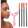 Generico Stencil per Eyeliner e Contorno | Guida Trucco In Silicone - Strumento Per Creare Ad Ala - Per Pratica, Mattina, Viaggi, Feste E Principianti