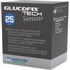 Glucofix Tech Sensor Strisce Misurazione Glicemia 25 Strisce